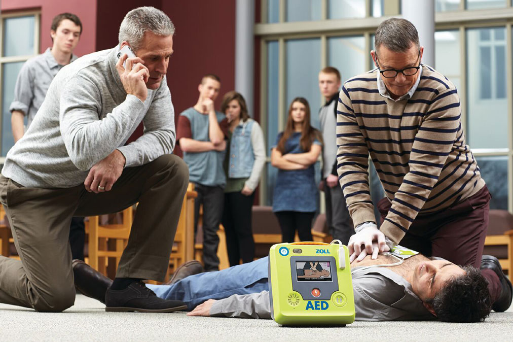 Erste Hilfe Kurs AED Einweisung